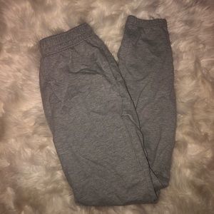 missguided gray basic jogger